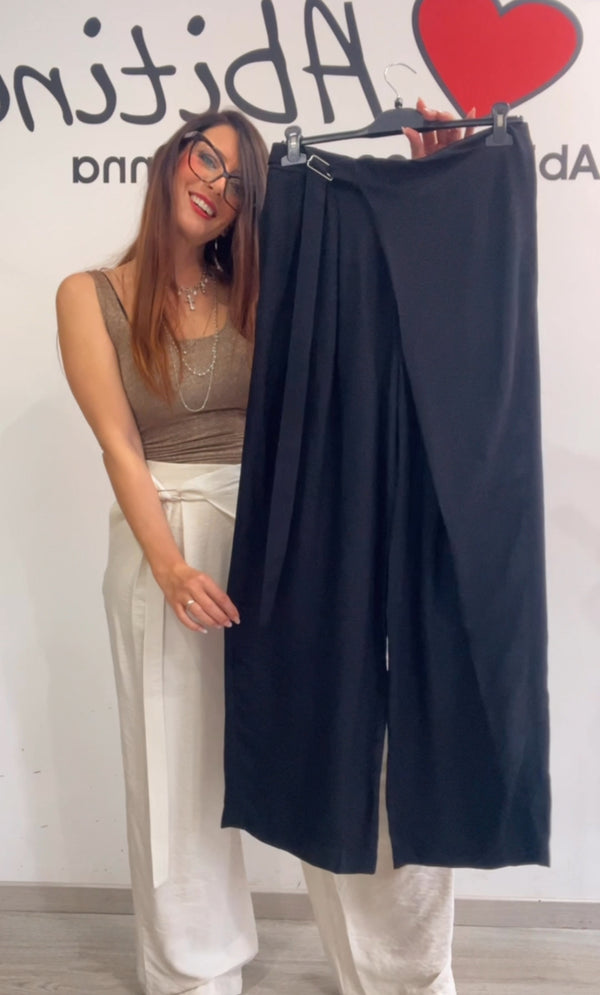 Pantalone viscosa vari colori lum