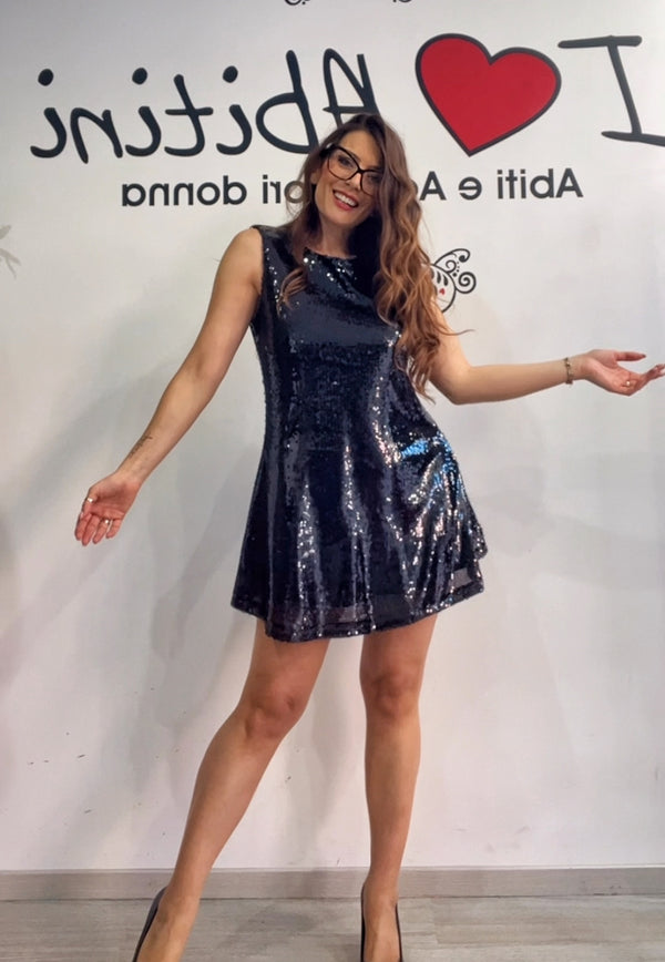 Abitino paillettes vari colori