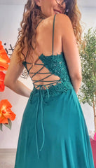 Abito corpetto pizzo vari colori