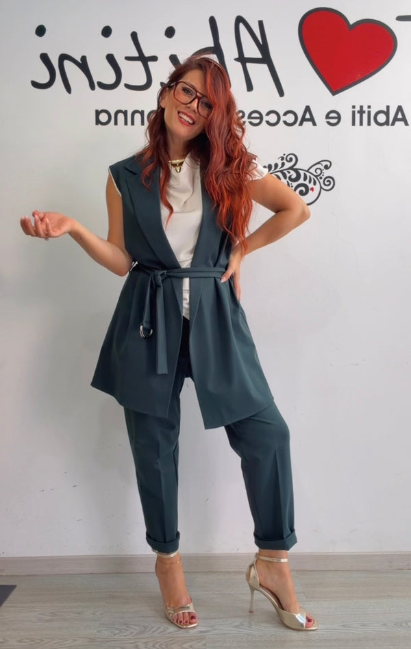 Completo gilet vari colori