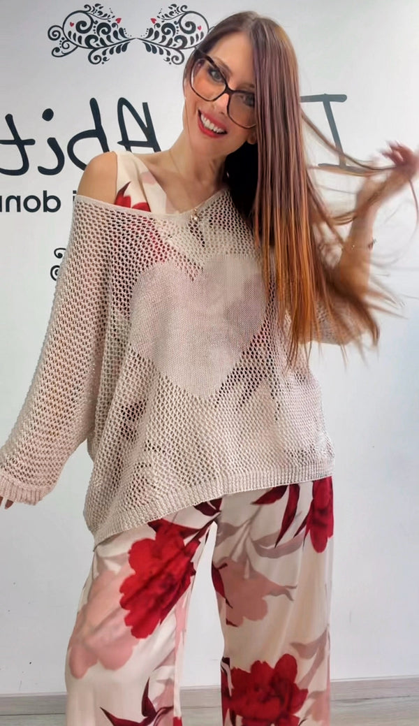Maglioncino cuore liza