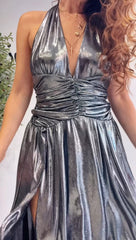 Abiti cangiante oro e argento