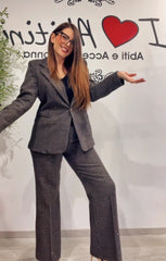 Tailleur con micro paillettes