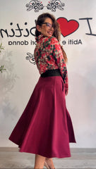 Camicia anon fondo fucsia