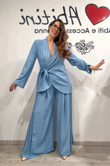 Tailleur sis vari colori plissè