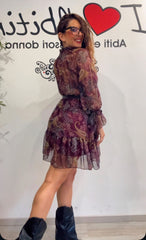 Abitino fantasia vari colori