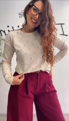 Maglia strass carola