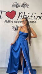 Abito clarissa blu elettrico tg m oggi in arrivo più colori