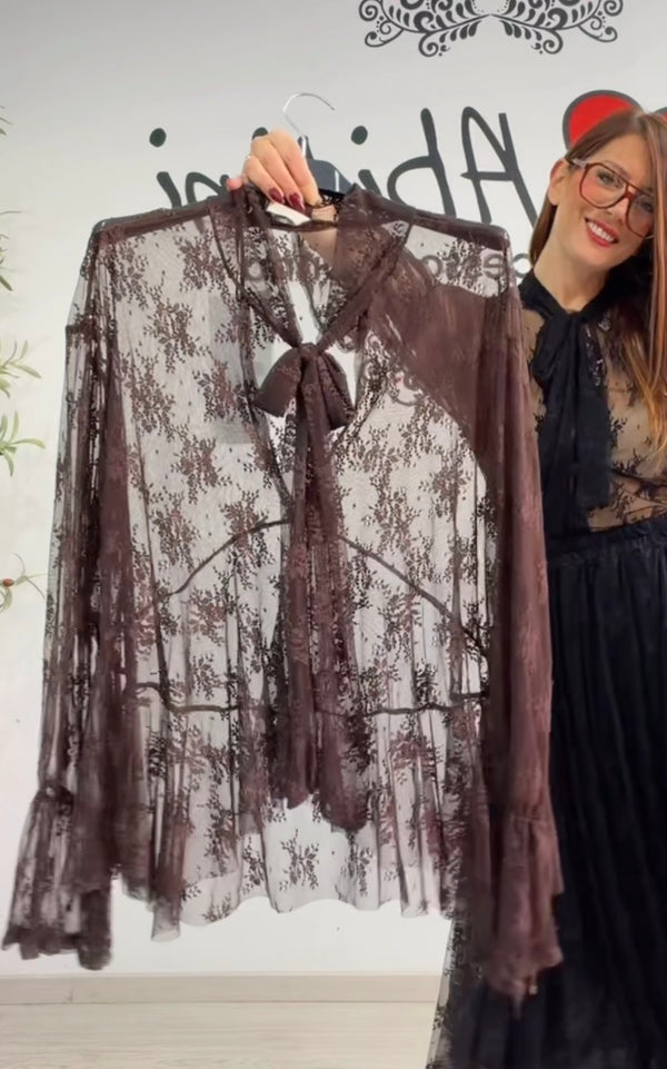 Camicia, pizzo, vari colori