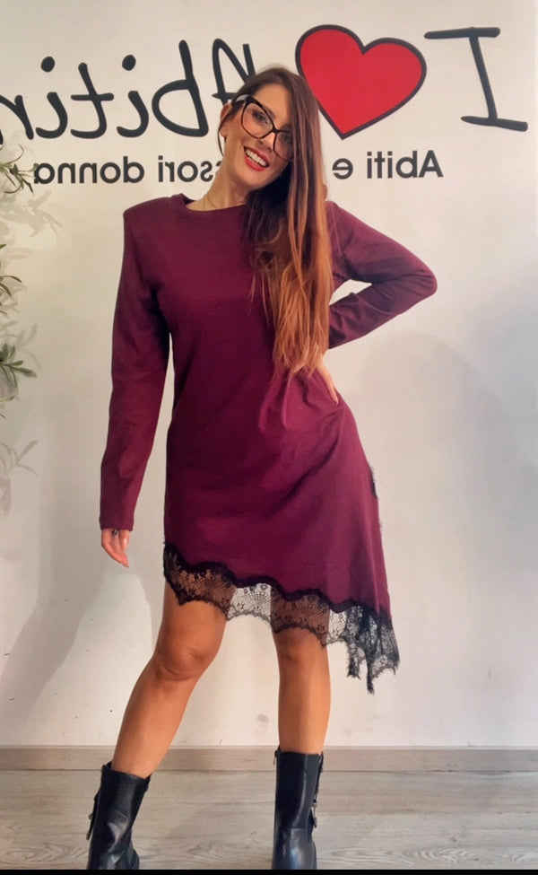 Abito sbieco vari colori