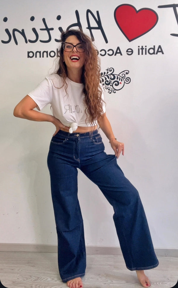 Jeans wide leg