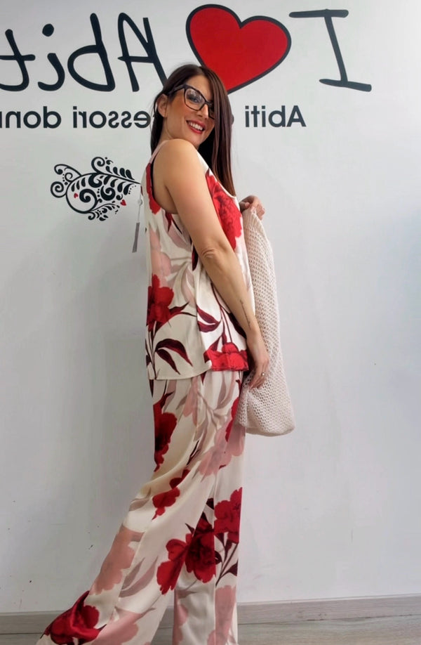 Pantalone fiori liza