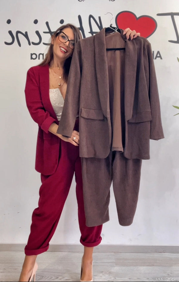 Tailleur costine vari colori