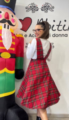 Salopette tartan