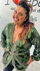 Cardigan paillettes ferrone