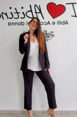 Tailleur cioccolato Edas