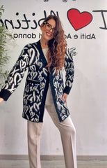 Cardigan cuori lolita