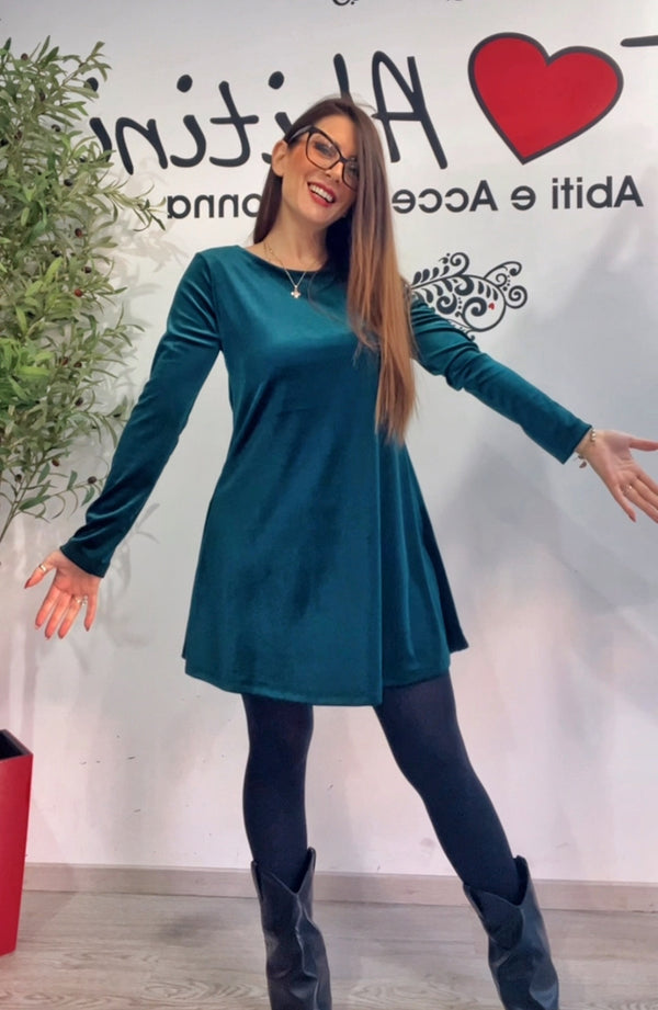 Abitino ciniglia vari colori