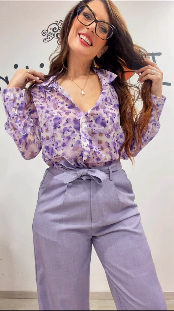 Camicia fiori Kor vari colori