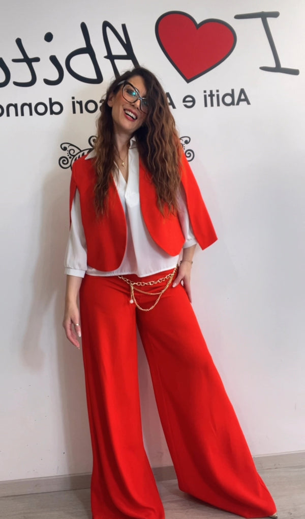 Pantalone rosso Kor