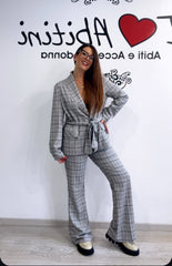 Tailleur quadri