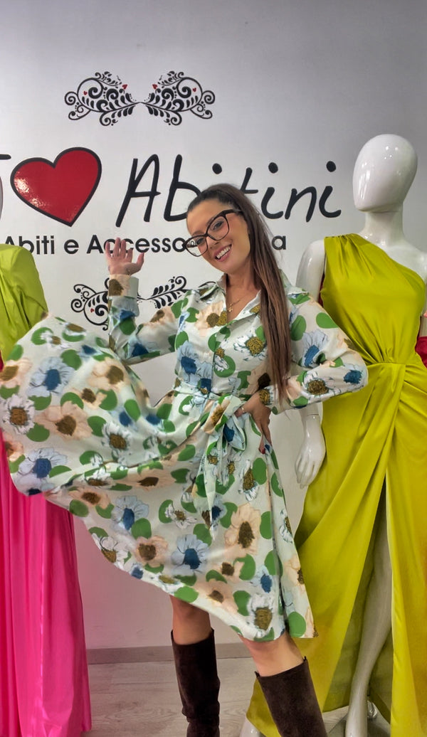 Abito fiori anon