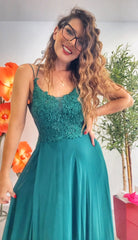 Abito corpetto pizzo vari colori