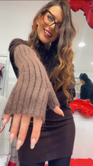 Manicotti lana vari colori