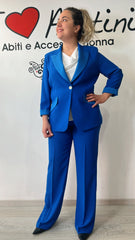 Tailleur eda blu elettrico