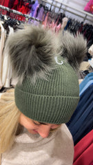 Cuffietta due pon pon