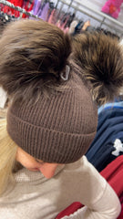 Cuffietta due pon pon