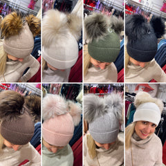 Cuffietta due pon pon