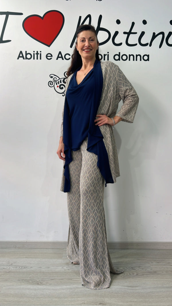 Cardigan eda spolverino