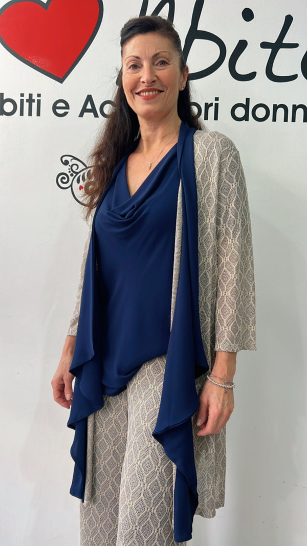 Cardigan eda spolverino