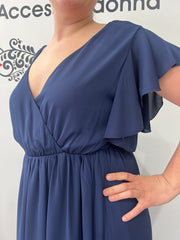 Abito Liza vari colori farfallina