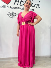 Abito Liza vari colori farfallina