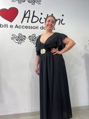 Abito Liza vari colori farfallina