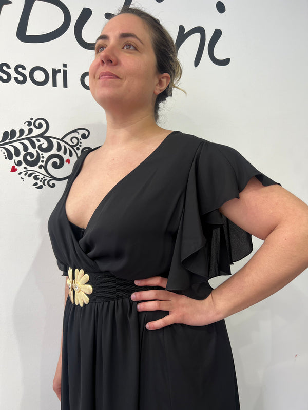 Abito Liza vari colori farfallina