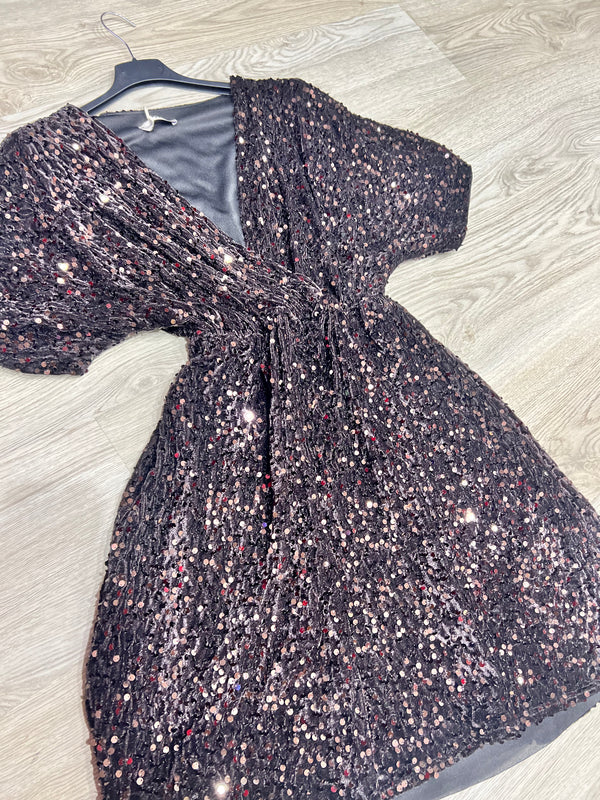 Abito paillettes vari colori