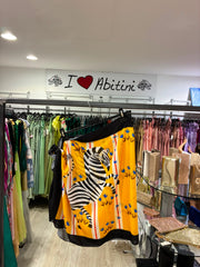 Gonna Pareo zebra corto