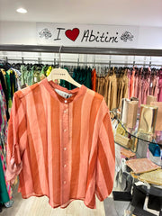 Camicia righe, Cipria tabacco