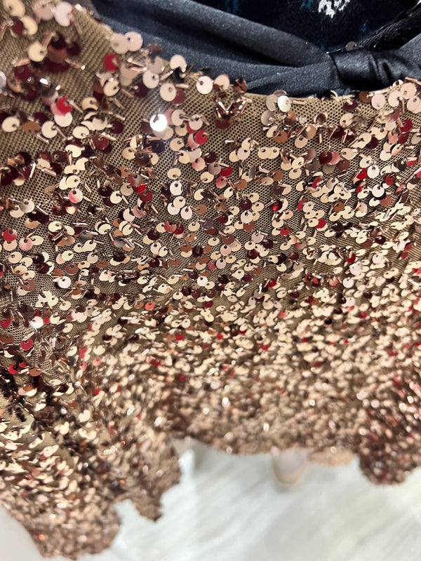 Gonna paillettes vari colori