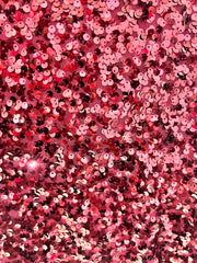 Minigonna paillettes small vari colori