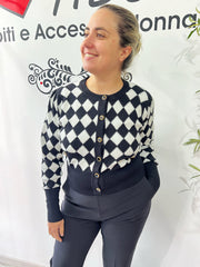 Maglione rombi Sara
