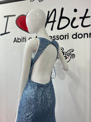 Abito sirena glitter carta zucchero