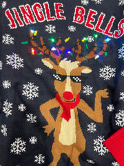 Maglione uomo donna Natale jingle bells