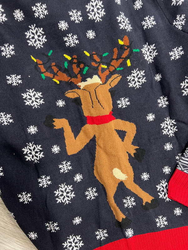 Maglione uomo donna Natale jingle bells