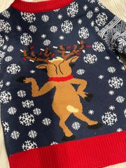 Maglione Natale bimbo bimba luci led jingle bells