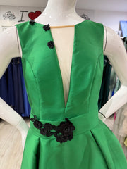 Abito bezz verde coda tg 40