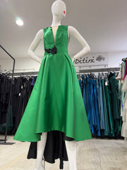 Abito bezz verde coda tg 40